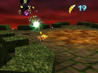 Soluce de Banjo & Kazooie sur nintendo 64 (n64) : Le combat final contre Gruntilda