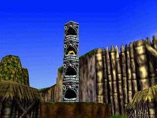 Soluce de Banjo & Kazooie sur nintendo 64 (n64) : Niveau 1 - Mumbo's Mountain, la montagne Mumbo