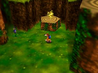Soluce de Banjo & Kazooie sur nintendo 64 (n64) : Niveau 1 - Mumbo's Mountain, la montagne Mumbo