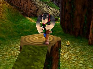 Soluce de Banjo & Kazooie sur nintendo 64 (n64) : Niveau 1 - Mumbo's Mountain, la montagne Mumbo