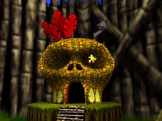 Soluce de Banjo & Kazooie sur nintendo 64 (n64) : Niveau 1 - Mumbo's Mountain, la montagne Mumbo
