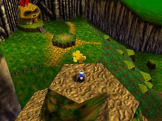 Soluce de Banjo & Kazooie sur nintendo 64 (n64) : Niveau 1 - Mumbo's Mountain, la montagne Mumbo
