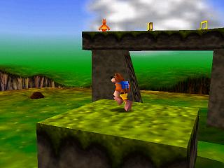 Soluce de Banjo & Kazooie sur nintendo 64 (n64) : Niveau 1 - Mumbo's Mountain, la montagne Mumbo