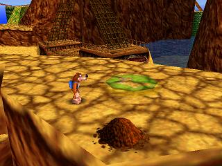 Soluce de Banjo & Kazooie sur nintendo 64 (n64) : Niveau 1 - Mumbo's Mountain, la montagne Mumbo