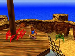 Soluce de Banjo & Kazooie sur nintendo 64 (n64) : Niveau 1 - Mumbo's Mountain, la montagne Mumbo