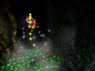 Soluce de Banjo & Kazooie sur nintendo 64 (n64) : Niveau 1 - Mumbo's Mountain, la montagne Mumbo