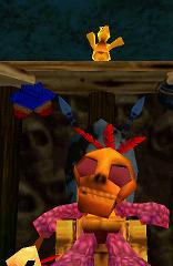 Soluce de Banjo & Kazooie sur nintendo 64 (n64) : Niveau 1 - Mumbo's Mountain, la montagne Mumbo
