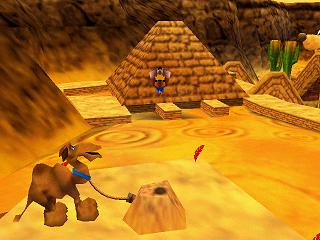 Soluce de Banjo & Kazooie sur nintendo 64 (n64) : Niveau 1 - Mumbo's Mountain, la montagne Mumbo