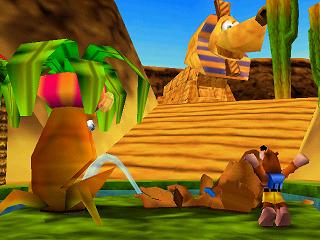 Soluce de Banjo & Kazooie sur nintendo 64 (n64) : Niveau 1 - Mumbo's Mountain, la montagne Mumbo