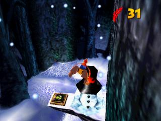 Soluce de Banjo & Kazooie sur nintendo 64 (n64) : Niveau 1 - Mumbo's Mountain, la montagne Mumbo