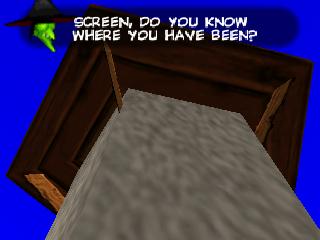 Soluce de Banjo & Kazooie sur nintendo 64 (n64) : Le labyrinthe aux questions de Gruntilda