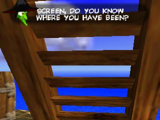 Soluce de Banjo & Kazooie sur nintendo 64 (n64) : Le labyrinthe aux questions de Gruntilda