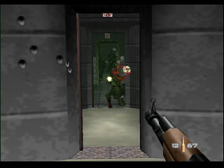GoldenEye 007 sur Nintendo 64 - 00 Agent Mission 1 : Arkangelsk - part ii : Facility