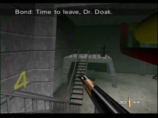 GoldenEye 007 sur Nintendo 64 - 00 Agent Mission 1 : Arkangelsk - part ii : Facility