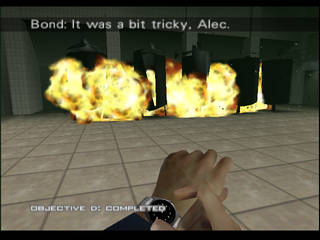 GoldenEye 007 sur Nintendo 64 - 00 Agent Mission 1 : Arkangelsk - part ii : Facility