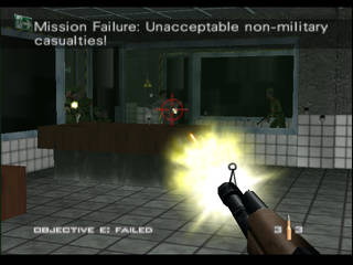 GoldenEye 007 sur Nintendo 64 - 00 Agent Mission 1 : Arkangelsk - part ii : Facility