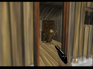 Nintendo 64 पर GoldenEye 007 - 00 Agent मिशन 2 : Severnaya - भाग i : Surface