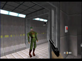 GoldenEye 007 sur Nintendo 64 - 00 Agent Mission 2 : Severnaya - part ii : Bunker GoldenEye 007 sur Nintendo 64 - 00 Agent Mission 2 : Severnaya - part ii : Bunker