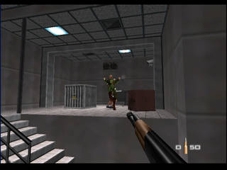 GoldenEye 007 sur Nintendo 64 - 00 Agent Mission 2 : Severnaya - part ii : Bunker GoldenEye 007 sur Nintendo 64 - 00 Agent Mission 2 : Severnaya - part ii : Bunker