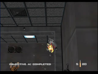 GoldenEye 007 sur Nintendo 64 - 00 Agent Mission 2 : Severnaya - part ii : Bunker GoldenEye 007 sur Nintendo 64 - 00 Agent Mission 2 : Severnaya - part ii : Bunker