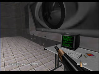 GoldenEye 007 sur Nintendo 64 - 00 Agent Mission 2 : Severnaya - part ii : Bunker GoldenEye 007 sur Nintendo 64 - 00 Agent Mission 2 : Severnaya - part ii : Bunker