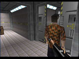 GoldenEye 007 sur Nintendo 64 - 00 Agent Mission 2 : Severnaya - part ii : Bunker GoldenEye 007 sur Nintendo 64 - 00 Agent Mission 2 : Severnaya - part ii : Bunker