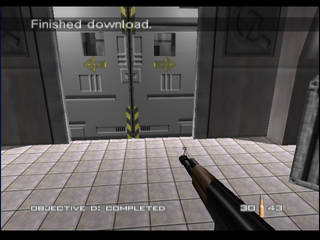 GoldenEye 007 sur Nintendo 64 - 00 Agent Mission 2 : Severnaya - part ii : Bunker GoldenEye 007 sur Nintendo 64 - 00 Agent Mission 2 : Severnaya - part ii : Bunker