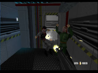 GoldenEye 007 on Nintendo 64 - Agent Mission 4: Monte Carlo - part i: Frigate