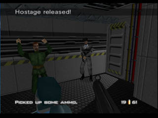 GoldenEye 007 on Nintendo 64 - Agent Mission 4: Monte Carlo - part i: Frigate