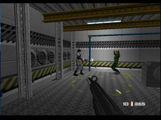GoldenEye 007 on Nintendo 64 - Agent Mission 4: Monte Carlo - part i: Frigate