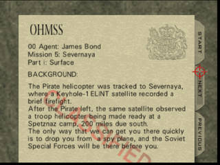 GoldenEye 007 su Nintendo 64 -  Missione 5: Severnaya - parte i: Surface (II)