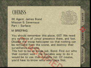 GoldenEye 007 su Nintendo 64 -  Missione 5: Severnaya - parte i: Surface (II)