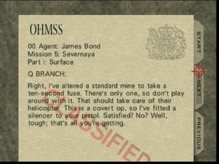 GoldenEye 007 su Nintendo 64 -  Missione 5: Severnaya - parte i: Surface (II)