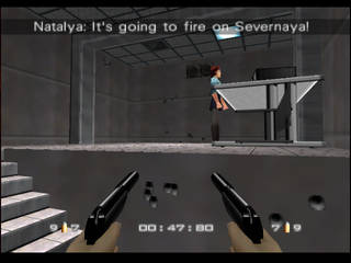 GoldenEye 007 sur Nintendo 64 - Agent Mission 5 : Severnaya - part ii : Bunker (II)