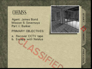 GoldenEye 007 sur Nintendo 64 - Agent Mission 5 : Severnaya - part ii : Bunker (II)