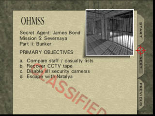 GoldenEye 007 sur Nintendo 64 - Agent Mission 5 : Severnaya - part ii : Bunker (II)