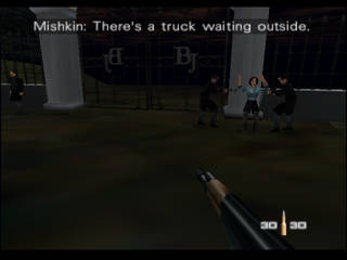 GoldenEye 007 sur Nintendo 64 - 00 Agent Mission 6 : St. Petersburg - part i : Statue Park