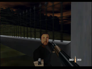 GoldenEye 007 sur Nintendo 64 - 00 Agent Mission 6 : St. Petersburg - part i : Statue Park