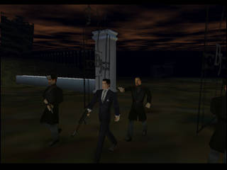 GoldenEye 007 sur Nintendo 64 - 00 Agent Mission 6 : St. Petersburg - part i : Statue Park
