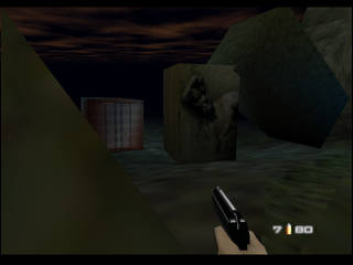 GoldenEye 007 sur Nintendo 64 - 00 Agent Mission 6 : St. Petersburg - part i : Statue Park