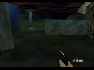 GoldenEye 007 sur Nintendo 64 - 00 Agent Mission 6 : St. Petersburg - part i : Statue Park
