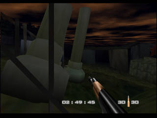 GoldenEye 007 sur Nintendo 64 - 00 Agent Mission 6 : St. Petersburg - part i : Statue Park