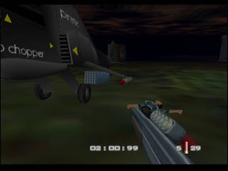 GoldenEye 007 sur Nintendo 64 - 00 Agent Mission 6 : St. Petersburg - part i : Statue Park