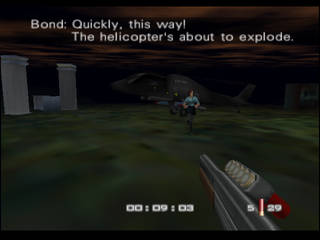 GoldenEye 007 sur Nintendo 64 - 00 Agent Mission 6 : St. Petersburg - part i : Statue Park