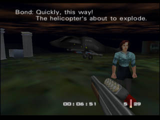 GoldenEye 007 sur Nintendo 64 - 00 Agent Mission 6 : St. Petersburg - part i : Statue Park