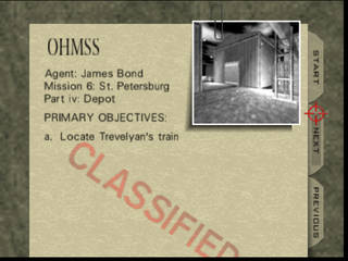 GoldenEye 007 sur Nintendo 64 - 00 Agent Mission 6 : St. Petersburg - part iv : Depot