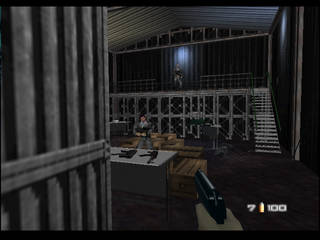 GoldenEye 007 sur Nintendo 64 - 00 Agent Mission 6 : St. Petersburg - part iv : Depot