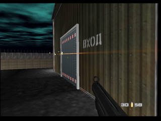 GoldenEye 007 sur Nintendo 64 - 00 Agent Mission 6 : St. Petersburg - part iv : Depot
