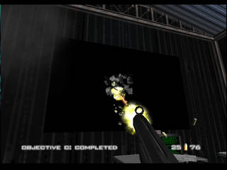 GoldenEye 007 sur Nintendo 64 - 00 Agent Mission 6 : St. Petersburg - part iv : Depot