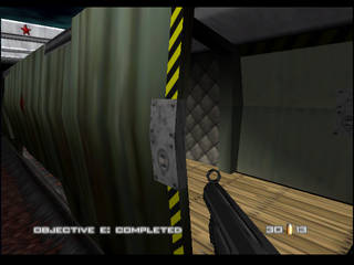 GoldenEye 007 sur Nintendo 64 - 00 Agent Mission 6 : St. Petersburg - part iv : Depot